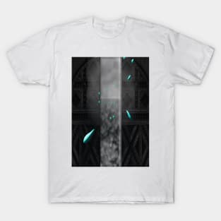 Secret Door-Liquid blue- T-Shirt